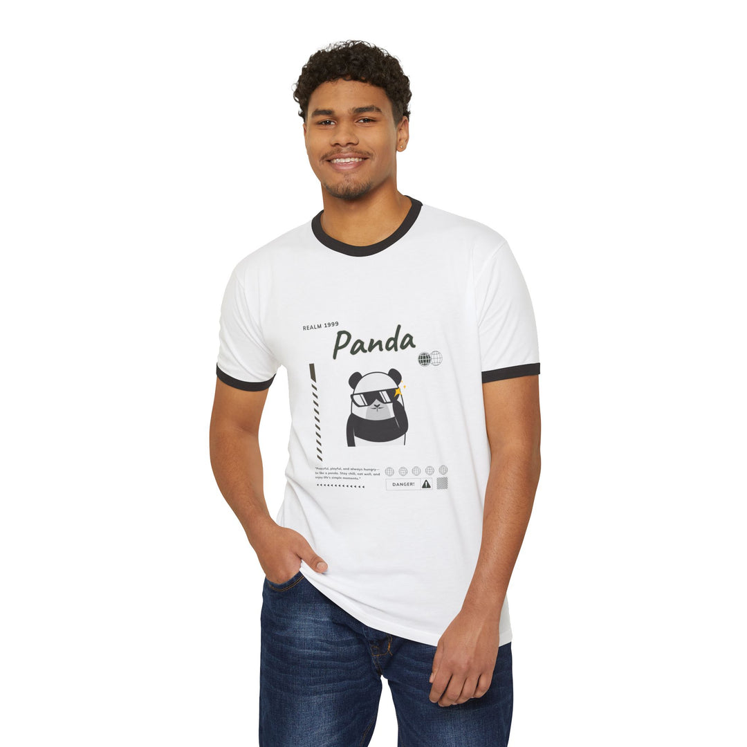 Panda Ringer T-Shirt